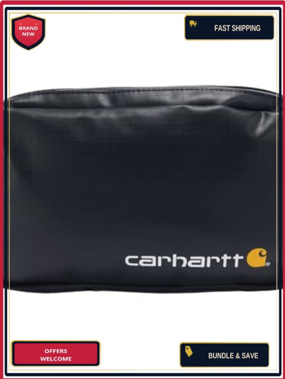 Carhartt Cargo Rain Defender Pouch Nylon Polyester Zipper